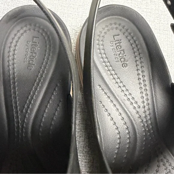 Crocs Brooklyn Low Wedge Black/Mushroom - Picture 10 of 11